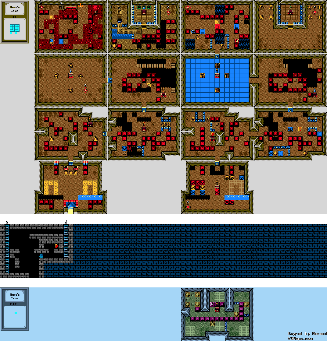 The Legend of Zelda: Oracle of Ages - Revned's Video Game Maps.