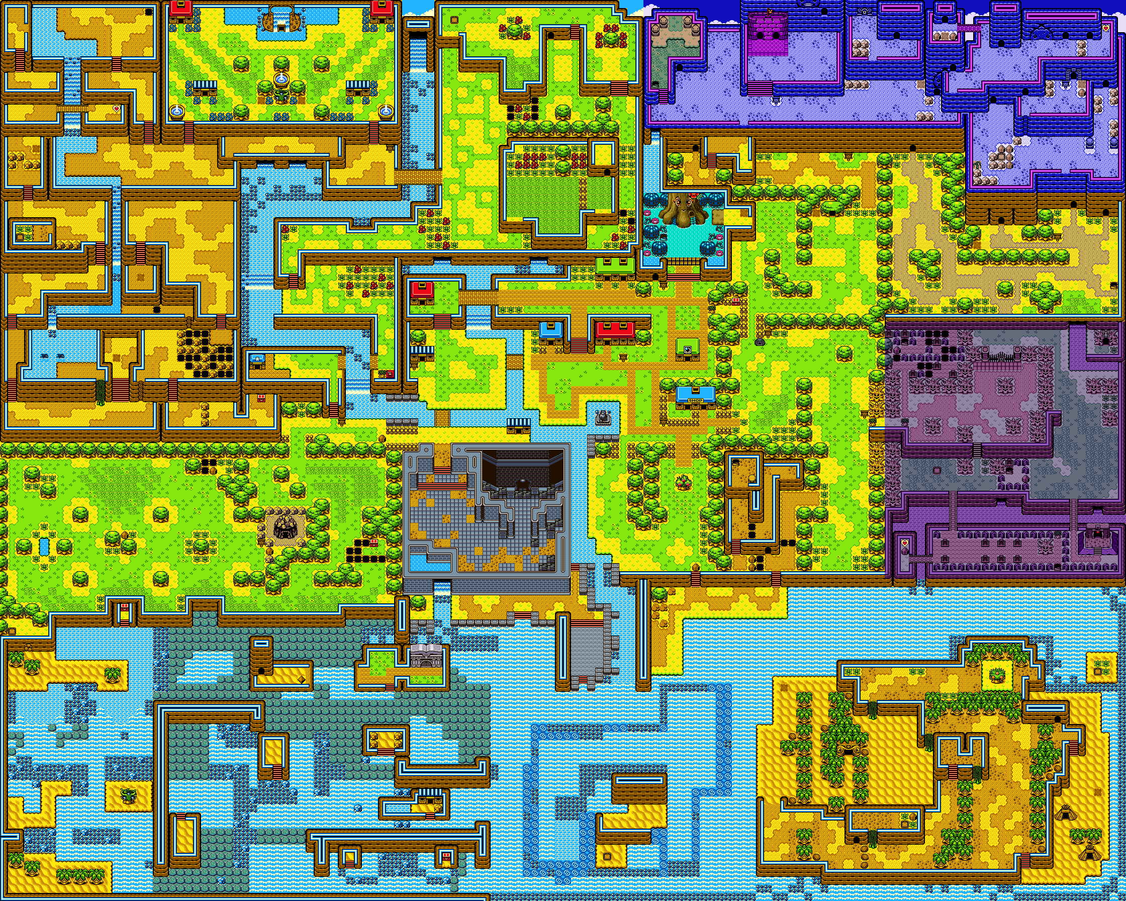 The Legend of Zelda Dungeon Maps - Zelda Central