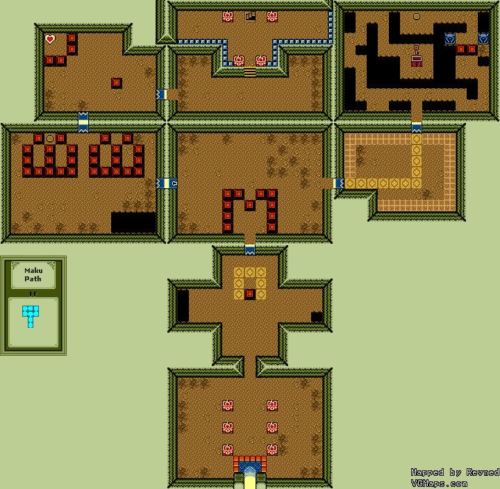 The Legend of Zelda: Oracle of Ages - Revned's Video Game Maps